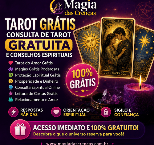 Tarot do Amor Grátis Online Com Consulta Espiritual Gratuita