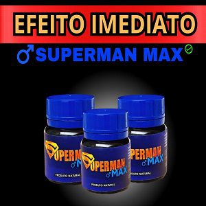 Superman Estimulante Masculino Natural — Energia e Performance Imediata